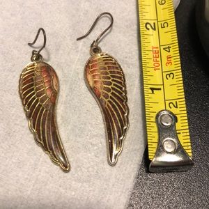 Forever 21 angel/bird wing earrings